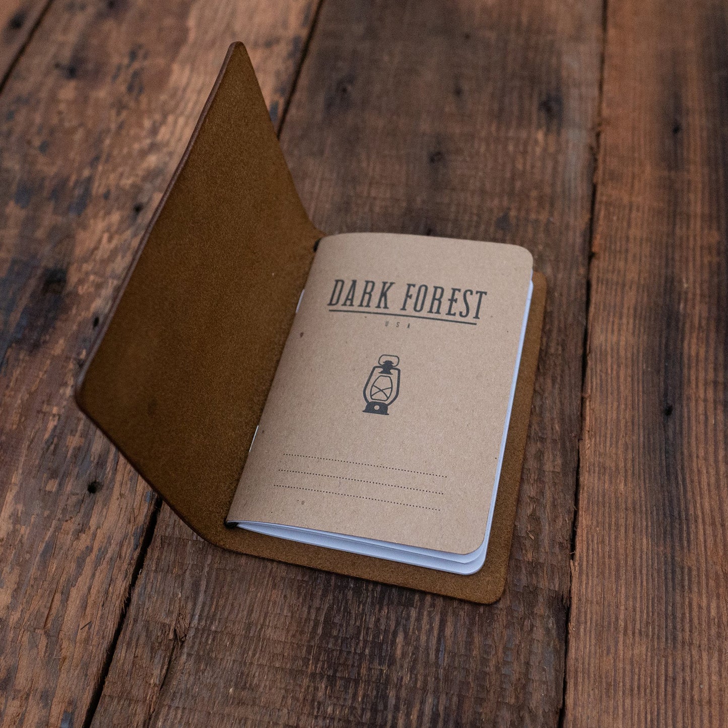 Detail of the Replacement Notebooks by Dark Forest 