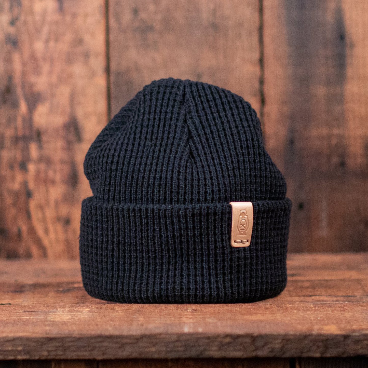 Waffle Knit Watch Cap by Dark Forest