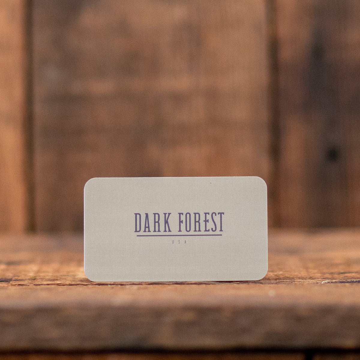 Gift Cards make a great present for Leather Wallets by Dark Forest