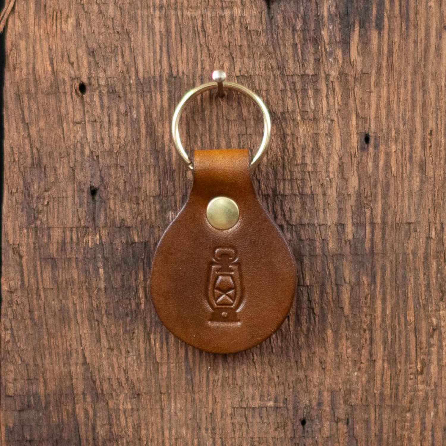 Key Fobs in Walnut Leather