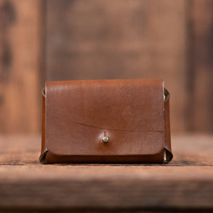 Pioneer Wallet in Walnut Leather