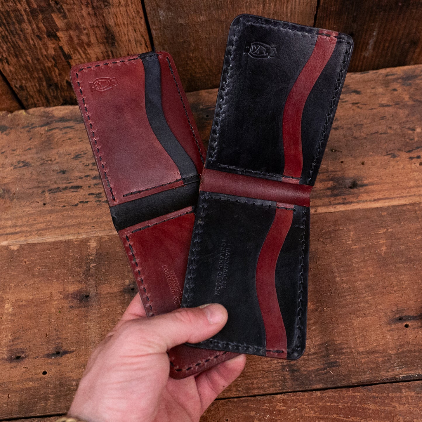 Detail shot of Chet Malinow (Wrangler) Wallet