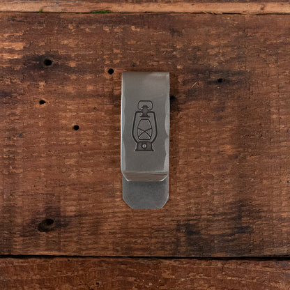 Money Clip available in a Silver finish by Dark Forest