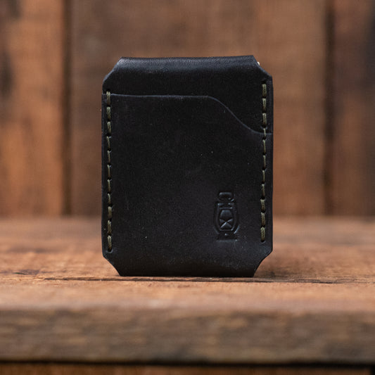 Lee Wallet by Dark Forest in Black Leather