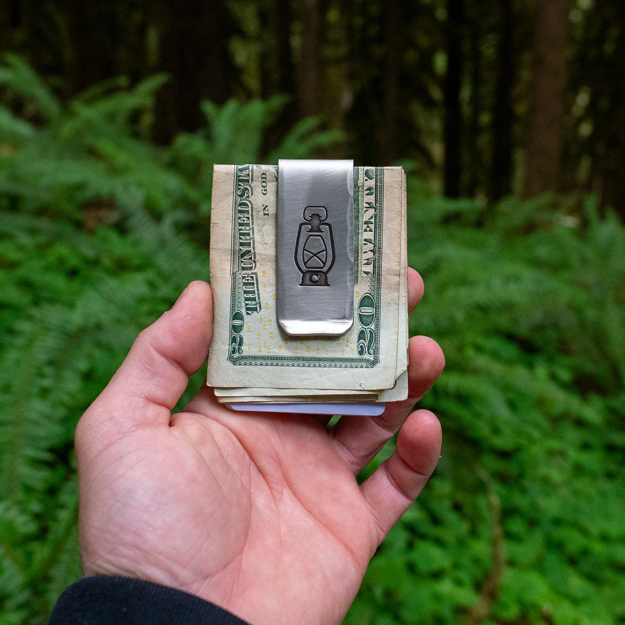 Keep your money close by with the Money Clip by Dark Forest