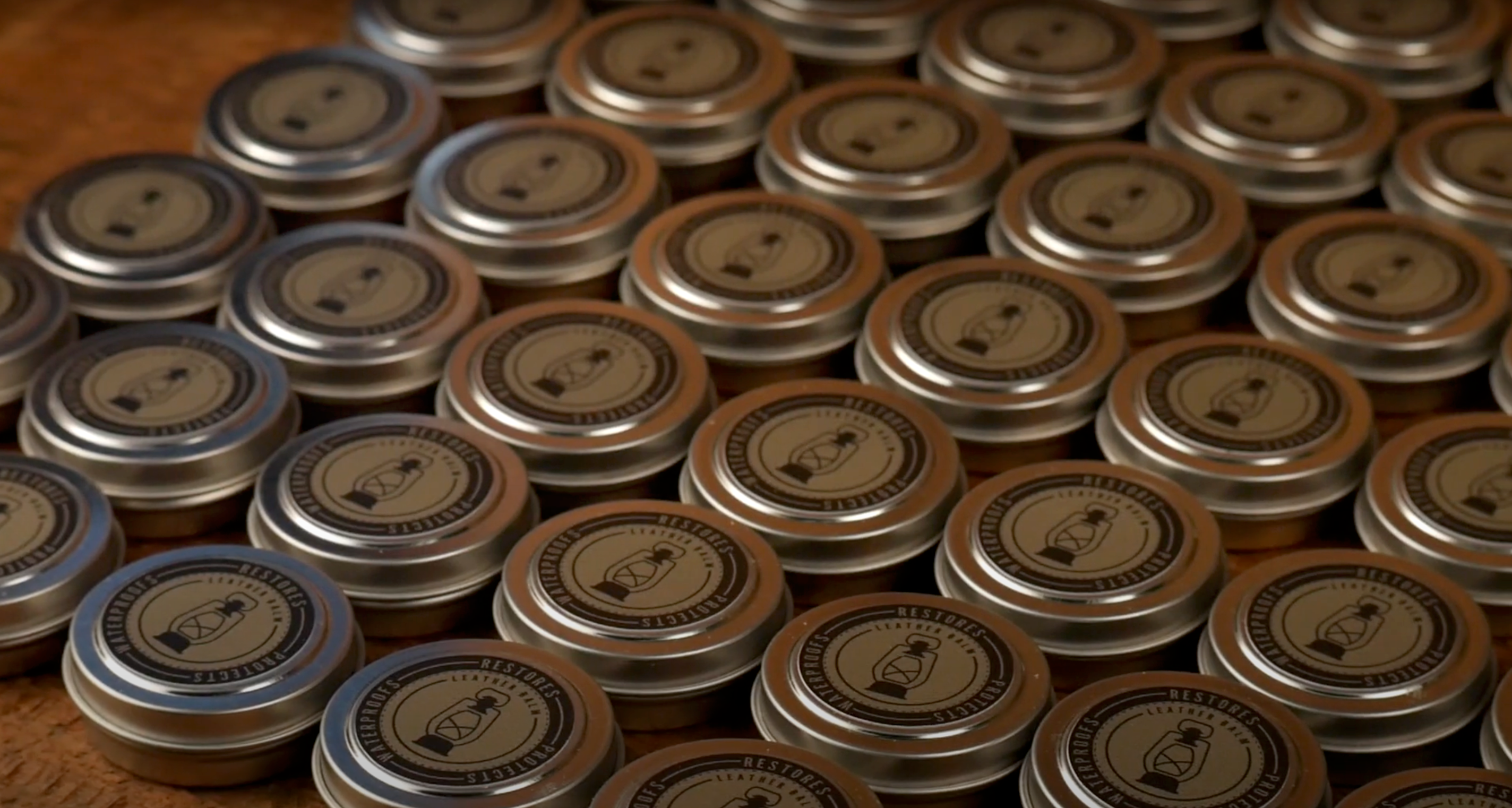 Load video: Learn how to take care of your leather products with our leather balm by Dark Forest